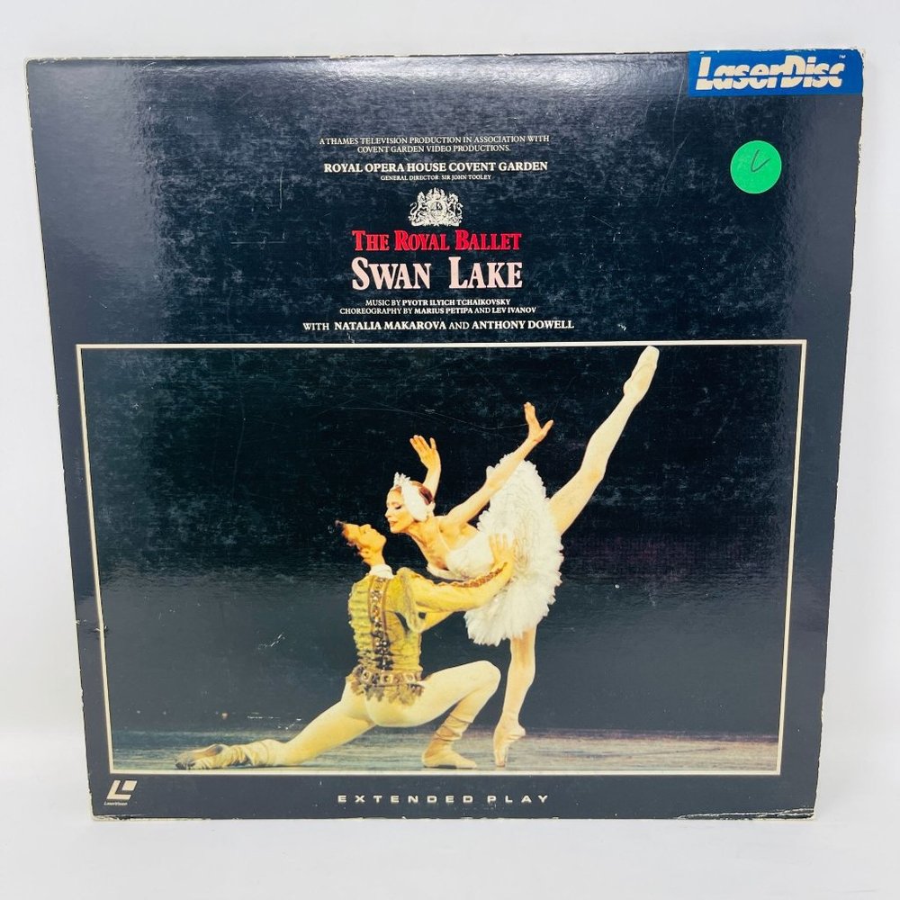 Laserdisc MC078-35PA The Royal Ballet Swan‎ Lake Extended Play